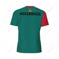 thumbnail image 3 of Exclusive design Mozambique Flag Grain 3D Printed Men For Running Bike Soccer Tennis Fitness Sports tshirt Mesh Short T-shirt, 3 of 13