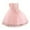 Pink, variant on Baby Girl Christening Baptism Gown Flower Embroidery Tutu Dress Special Occasion Pink 6-12 Months
