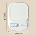 Zenghuiiii Baking Scales Ultra Accurate Digital Kitchen Scale Prep