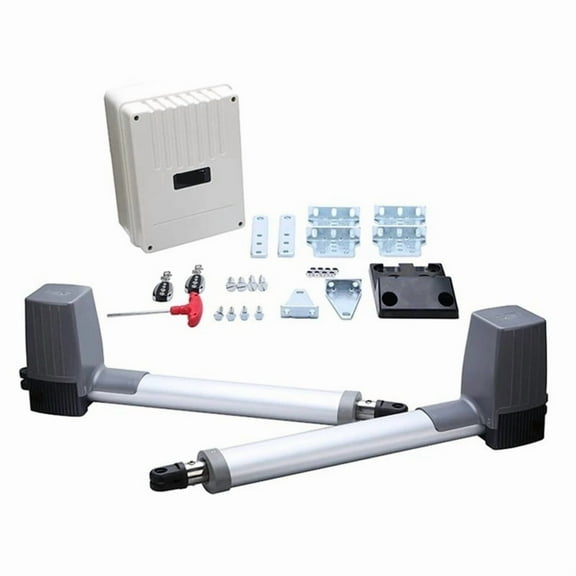 Intelligent Remote Control Automatic Swing Gate Opener Motor Kit For Double Door Swing Door Electric Access Control System