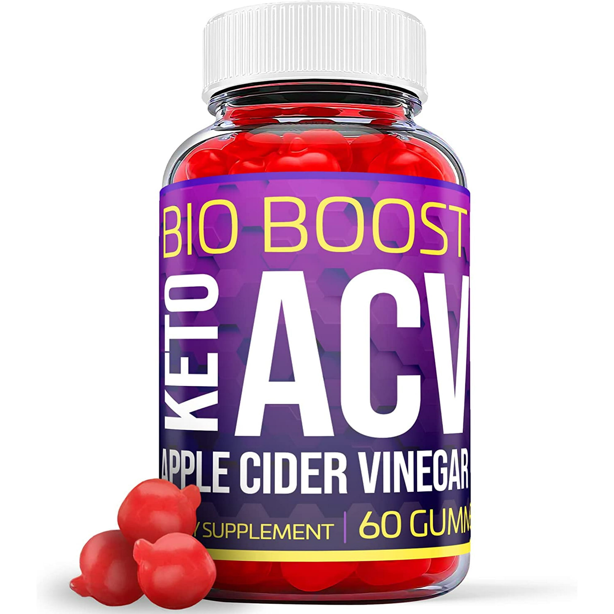 (1 Pack) Bio Boost Keto ACV Gummies - Supplement for Weight Loss - Energy & Focus Boosting Dietary Supplements for Weight Management & Metabolism - Fat Burn - 60 Gummies