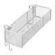 thumbnail image 1 of Cesta de almacenamiento colgante para mesita de noche sobre estante organizador Cesta de almacenamiento colgante para dormitorio Blanco A, 1 of 9