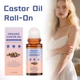 thumbnail image 3 of Pure Organic Castor Oil 50ml Cold Pressed For Hair Skin Eyelashes Multi Use Natural, 3 of 8