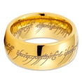 thumbnail image 2 of 10mm Tungsten Wedding Ring,Lord Of The Rings,Tungsten Wedding Band,Engagement Ring,Anniversary Ring,Comfort Fit Ring, 2 of 4