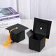 thumbnail image 2 of 50Unids Papel DIY Graduacion Tapa Caja de Regalo en Forma de Azucar Chocolate Caja Negro, 2 of 5