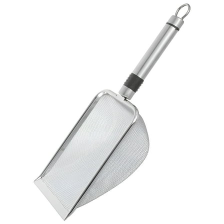 ACDANC Stainless Steel Cat Litter Scoop Cat Litter Sand Sifter Cat Litter Scooper Metal,Cat Scooper for Litter Box