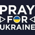 thumbnail image 3 of CafePress - Pray For Ukraine Sweatshirt (Dark) - Classic Crew Neck Sweatshirt, 3 of 4