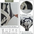 thumbnail image 6 of Chair Covers for Dining Room 6 Pack, Stretch Dining Chair Cover, Washable Spandex Kitchen Parsons Chair Slipcovers, Removable Seat Protector for Home or Party (Set of 6, Vintage Art), 6 of 6