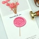 thumbnail image 1 of Serie de flores de loto cabeza de sello Irregular para manualidades de invitaciones de boda DIY, 1 of 6