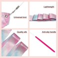thumbnail image 2 of 2pcs 78.7" Gymnastics Streamers Shiny Dance Streamers Twirling Baton Long Streamers Rhythmic Gymnastics Children Artistic Dance Training Party Favors, 2 of 5