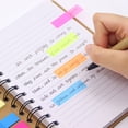 thumbnail image 3 of Creative Arrow Shaped Page Marker Colorful Index Tabs Fluorescent Sticky Notes Writable Labels 20 Sheets/Pad for Home School Office Reading Supplies, 3 of 8