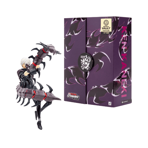Total Anime Ken Kaneki Tokyo Ghoul Half-Kakuja 6.5" Action Figure