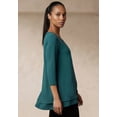 thumbnail image 3 of Jessica London Women's Plus Size Double-Layer High-Low Tunic, 3 of 5