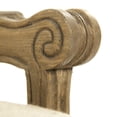thumbnail image 4 of Zentique 38" Beige and Brown Stripe Bastille Contemporary Chair, 4 of 5