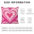 thumbnail image 5 of YINGXI  Aesthetic Pillow Covers Decorative Throw Pillowcase Square Couch Cushion Cover for Home Decor Sofa Living Room Bed Car Sofa 20x20in, 5 of 5