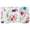 Color Watercolor Flowers, variant on qynspngs Flowers and Grass Door FlaxoidTextile Bath Mats