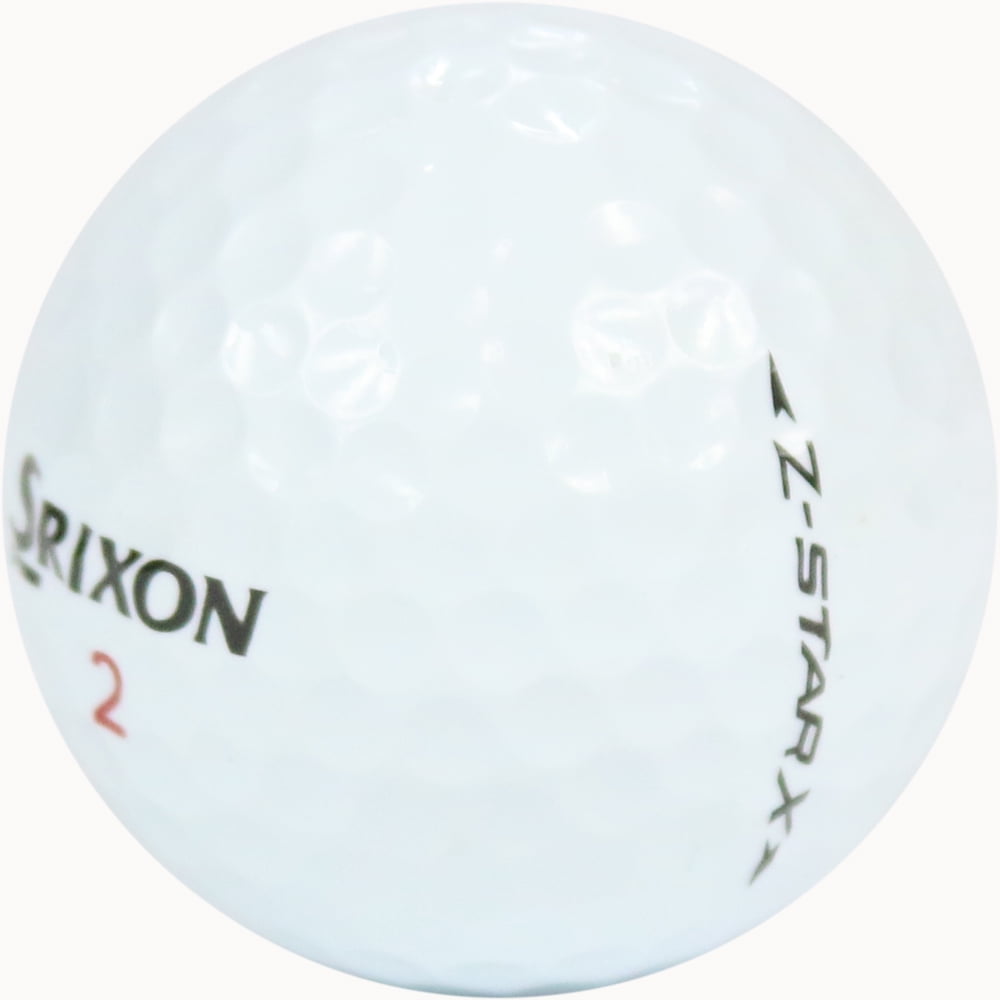 Srixon ZStar X Golf Balls, Used, Near Mint Quality, 12 Pack Walmart