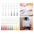 thumbnail image 3 of Blank Bookmark,Acrylic Sublimation Bookmarks with Hole Tassels,Rectangle Blank Crafts Book Markers Christmas,DIY Projects Present Tags Hanging Labels Decor, Peant Earring Jewelry, 3 of 10