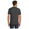 thumbnail image 2 of Port & Company Men's Core Cotton Ringer Classic Soft T-Shirt Dark Heather Grey/ Jet Black 3X-Large, 2 of 4