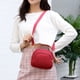 thumbnail image 1 of Bolso de nailon para mujer, minibolso de hombro con cremallera de 3 capas, bolso de piel sintética., 1 of 8