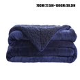 thumbnail image 2 of Eveluo Thickened Flannel Lamb Wool Composite Blanket Double Blanket Leisure Blanket Gift Blanke, 2 of 6