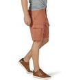 thumbnail image 3 of Wrangler Authentics Men's Classic Cargo Stretch Short Copper Brown Size-38, 3 of 6
