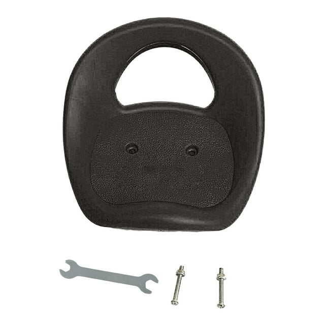 Asiento de triciclo para niños, sillín sencillo para bicicletas de niños pequeños, carrito de carreras Negro