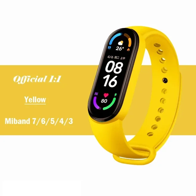 Correa de reloj para Xiaomi Mi Band 7 6 NFC pulsera de silicona reloj deportivo Miband 4 cinturón pulsera correa mi band 3 4 5 7 correa