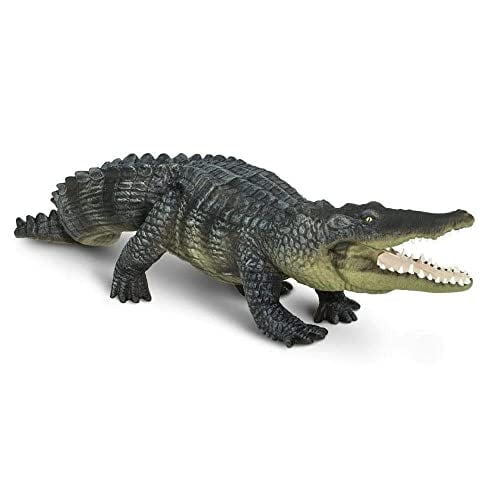 Safari Ltd. - Recolección de criaturas increíbles - Figura de cocodrilo de agua salada de 12 "x 2.5" - Safari Ltd. Safari Ltd.
