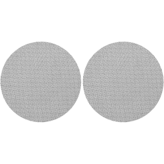 2 PCS Espresso Puck Screen1mm Pantalla de Filtro de café Reutilizable de Acero Inoxidable Espresso Portafilter Low Shower Screen Coffee Machine Pantalla de Distribución de Agua (51 mm/