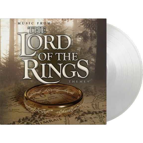 Music From The Lord Of The Rings: Themes / Various - Ltd 180gm Crystal Clear & White Vinyl