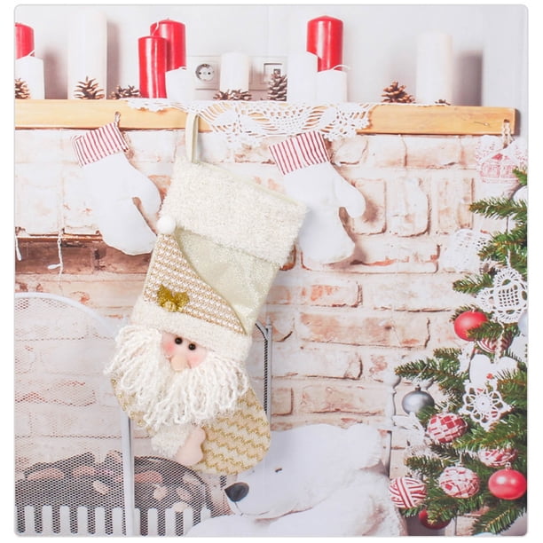 Regalo de Navidad Muñeco Sin Rostro de Rodolfo, Duende, Bolsas, Adornos Navideños, Bolsa de Dulces