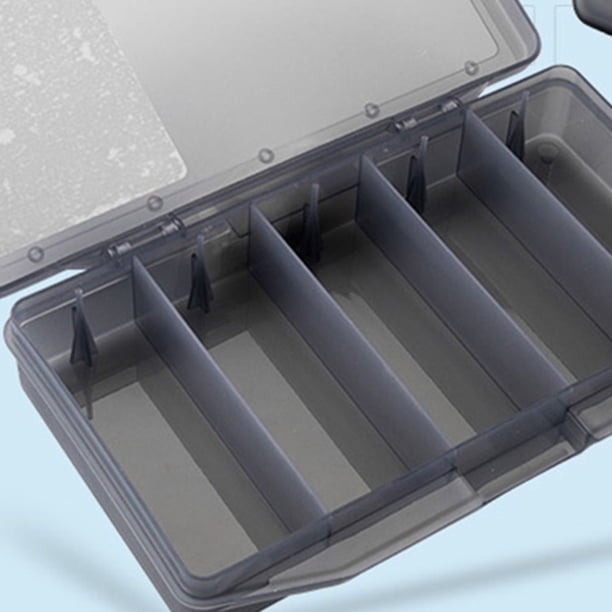 Organizador Almacenamiento Herramientas para Peces Compartimentos Cajas Anzuelos Ligeros Portátiles Impermeables Accesorios Multifunción Equipos Pesca
