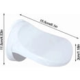 thumbnail image 4 of Wall Mounted Shower Footstool – Suction Cup Leg Rest Stand, Compact Bathroom Shaving Stool, Space Saving Design Strong Grip Support for Small Shower Area Daily Use(Q), 4 of 6