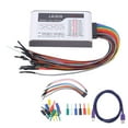 thumbnail image 2 of 16 Channel Analyzer, Multiple Display Formats Logic Analyzer -50-50V Input 100M Sampling Rate with 20 Test Hooks for Data Collection, 2 of 7