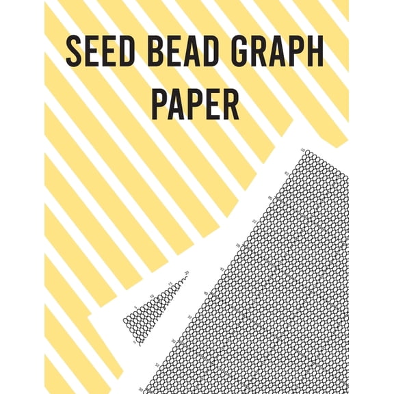 Seed Bead Graph Paper: Beading Graph Paper for designing your own unique bead patterns (Paperback)