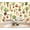 Color 2, variant on Wallpaper Colorful Assortment Fresh Vegetables Fruits Papaya Bell Peel and Stick Wall Murals 69"H x 96"W Removable PVC Wall Paper for Kitchen Restaurant Dining Room Supermarket Room