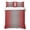 Red Grey, variant on Twin XL Quilt Set 68''x98'', Mountains Lightweight Summer Bedspread Coverlet Set with 2 Pillow Shams, Farmhouse Forest Nature Trees Landscape Breathable All Season Quilt Bedding for Dorm/Guest Room