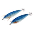 thumbnail image 2 of LOVIVER Squid Cuttlefish Lure Hook Simulation Design Shrimp Bionic Fake Fishing Lure - Blue, 2 of 8
