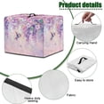 thumbnail image 5 of ZIATUBLES Hummingbird Dragonfly Flower Print Kitchen Juicer Dust Cover Stain Resistant Appliance Protective Case Kitchen Countertop Organized Decor Accessories Easy to Clean, 17 "W x 11 "D x 15 "H, 5 of 7