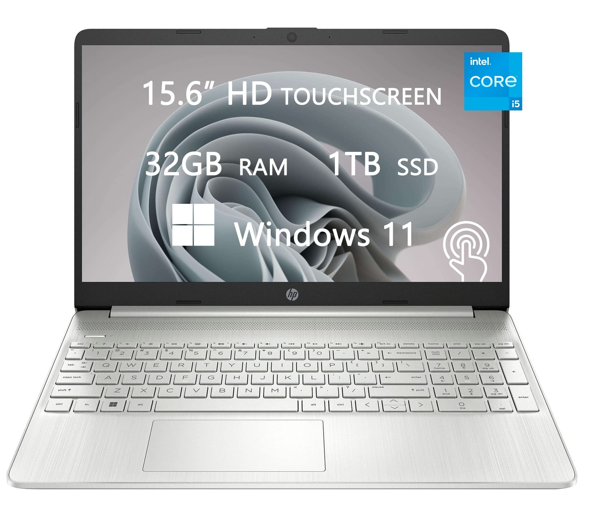 HP Laptop AMD Ryzen 5 7530U 8GB Memory 256 GB NVMe SSD AMD