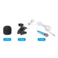 thumbnail image 3 of Mini Microphone Portable, Microphone Vocal Bleu pour Chanter avec Écouteurs, Support de Micro et Couverture, Lot de 2, 3 of 5