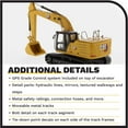 thumbnail image 5 of Diecast Masters 1:50 Caterpillar 330 Next Generation Hydraulic Excavator | High Line Series Cat Trucks & Construction Equipment | 1:50 Scale Model Diecast Collectible | Diecast Masters Model 85585, 5 of 8