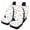 Paw Print Star Pattern, variant on Uourmeti Paw Print Star Pattern Car Seat Covers Full Set Automotive Seat Cover Interior Easy to Install Auto Accessories Fit for Cars Sedans
