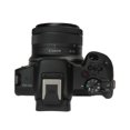 thumbnail image 4 of Canon EOS R50 Mirrorless Camera with 18-45mm Lens (Black) + Bower Digital SLR High-Definition 49mm UV Filter + Transcend TS8GSDC300S 8GB SDHC Memory Card + BePro BC-2 Case + Vivitar 3 pc Cleaning Kit For Camera, Lens, Iphone or Glasses, 4 of 8