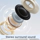 thumbnail image 4 of Auriculares inalámbricos Elf Ear Auriculares LED IPX4 blancos, 4 of 7