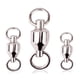 thumbnail image 3 of Greeniant 30 Uds. Conectores giratorios de pesca de cobre, rodamiento de bolas giratorio portátil reutilizable, herramientas de captura de peces que se Type2 NO2 Greeniant  DJ0454-08, 3 of 6