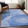thumbnail image 6 of Addison Rugs Mayfield Washable Transitional Abstract Navy Rectangle Rug, 10' x 14', 6 of 6