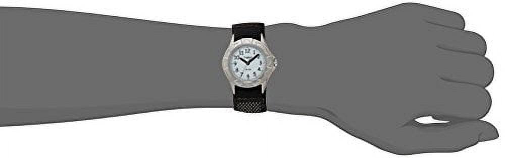 TIMEX TIME MACHINES® 28mm Black Fast Wrap® Kids Watch