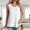 White, variant on Knit Tank Tops For Women Neck Sleeveless Tanks Summer Loose Fit Trendy Casual Tee Shirts Soft Basic Vest Sheer Top Women Flare 1975 Crop Top 90s Top Women Camisole Women Stretch L 2xl Womens Tops plus